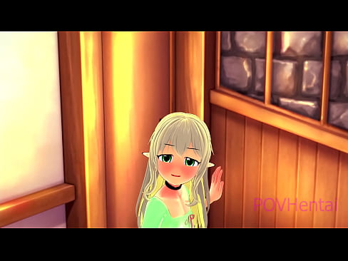 ❤️ (Trap) Elvish mjakazi hukusaidia kunawa uso wako. ❌️